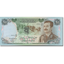 Nota, Iraque, 25 Dinars, 1979-1986, 1986, KM:73a, UNC(65-70)