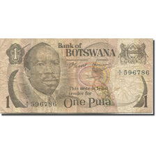 Banknote, Botswana, 1 Pula, Undated (1976), 1976, KM:1a, VF(20-25)