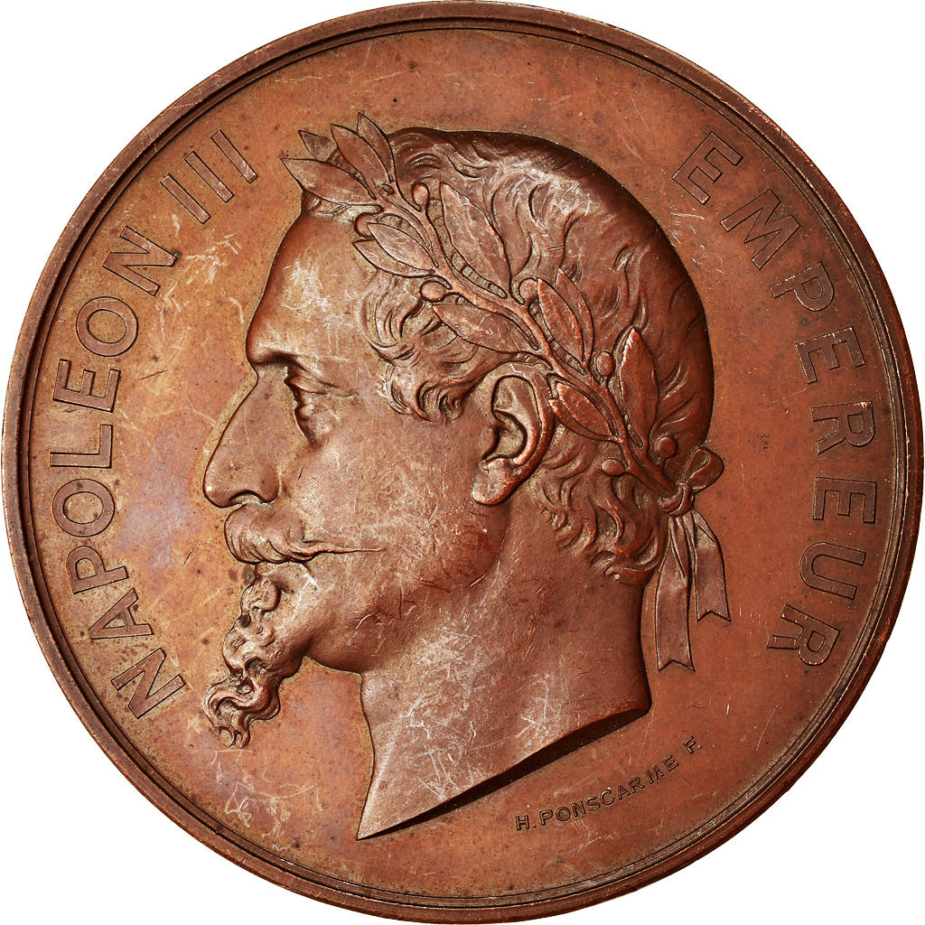 Frankrijk, Medaille, Exposition universelle de Paris, 1867, Ponscarme, ZF+