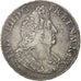FRANCE, Écu aux palmes, ECU, 1694, Paris, KM #298.1, EF(40-45), Silver, Gadoury 
