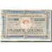 Francja, 50 Centimes, Troyes, 1926, 1926-01-01, UNC(63)