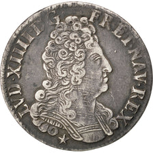 FRANCE, 44 Sols de Strasbourg, 1/2 ECU, 44 Sols, 1709, Strasbourg, KM #409.2,...