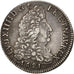 FRANCE, 1/4 Écu aux 8 L, 1/4 ECU, 1691, Rouen, KM #270.2, EF(40-45), Silver, ...