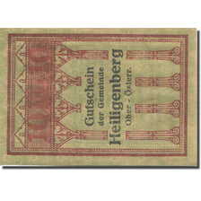 Banknote, Austria, Heiligenberg, 10Heller, colonne 1, 1920 UNC(63) Mehl:FS 361Ia