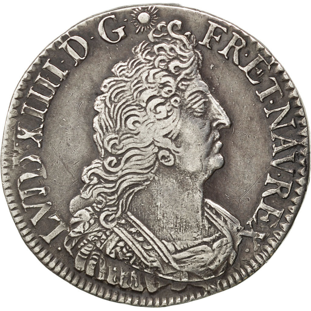 FRANCE, 1/2 Ecu, Limoges, KM #295, EF(40-45), Silver, Gadoury #185, 13.51