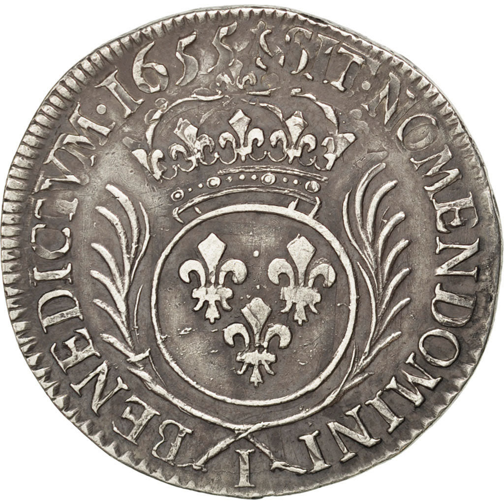 FRANCE, 1/2 Ecu, Limoges, KM #295, EF(40-45), Silver, Gadoury #185, 13.51