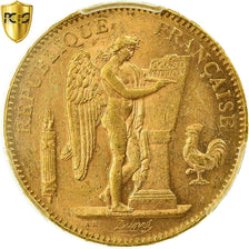 Moneta, Francia, Génie, 50 Francs, 1904, Paris, PCGS, MS61, SPL, Oro, KM:831
