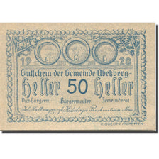 Banknote, Austria, Abetzberg, 50 Heller, fût, 1920 UNC(63) Mehl:FS 1aII