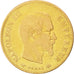 FRANCE, Napoléon III, 10 Francs, 1857, Paris, KM #784.3, VF(20-25), Gold, Gadour