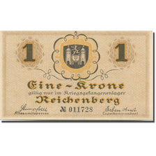 Billet, Autriche, Reichenberg, 1 Krone, château, NEUF