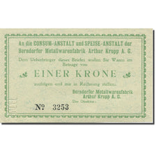 Banknot, Austria, Berndorf, 1 Krone, Texte, UNC(65-70)