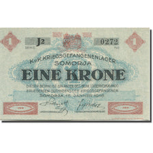 Banknote, Austria, Somorja, 1 Krone, Blason, 1916, 1916-01-15, EF(40-45)