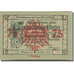 Banknote, Austria, Igls, 75 Heller, Parc 1, 1920 UNC(65-70) Mehl:FS 403ssd
