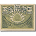 Banknote, Austria, Himberg, 10 Heller, Blason 3, 1920 UNC(65-70) Mehl:FS 374a