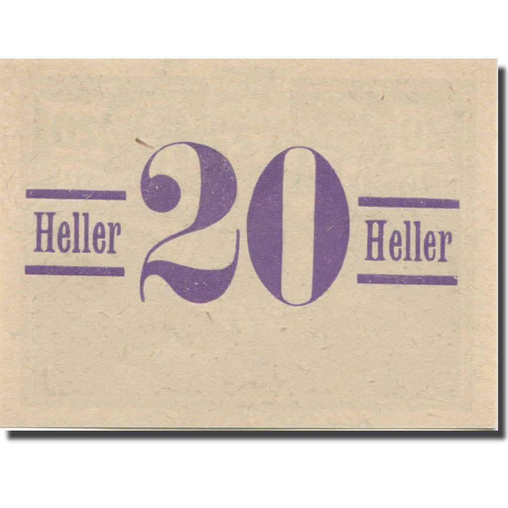 Banknote, Austria, Himberg, 20 Heller, Blason 2, 1920 UNC(65-70) Mehl:FS 374a