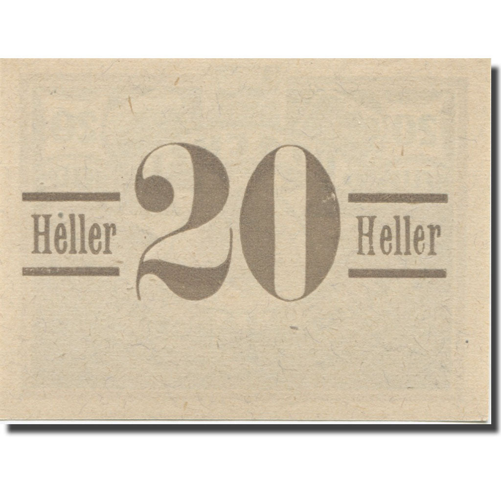 Banknote, Austria, Himberg, 20 Heller, Blason 4, 1920 UNC(65-70) Mehl:FS 374a