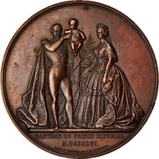 France, Medal, Napoléon III, Baptème du Prince Impérial, History, 1856