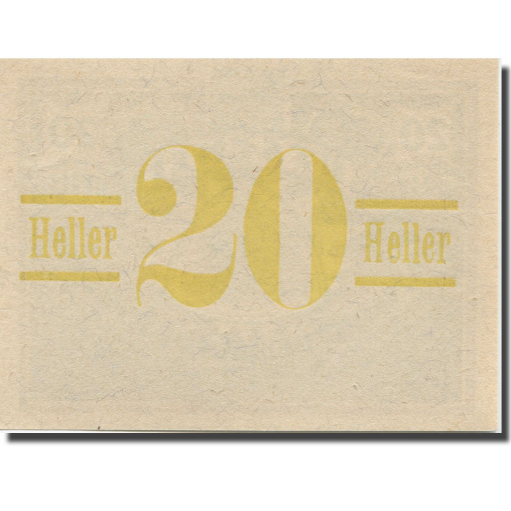 Banknote, Austria, Himberg, 20 Heller, Blason 5, 1920 UNC(65-70) Mehl:FS 374a