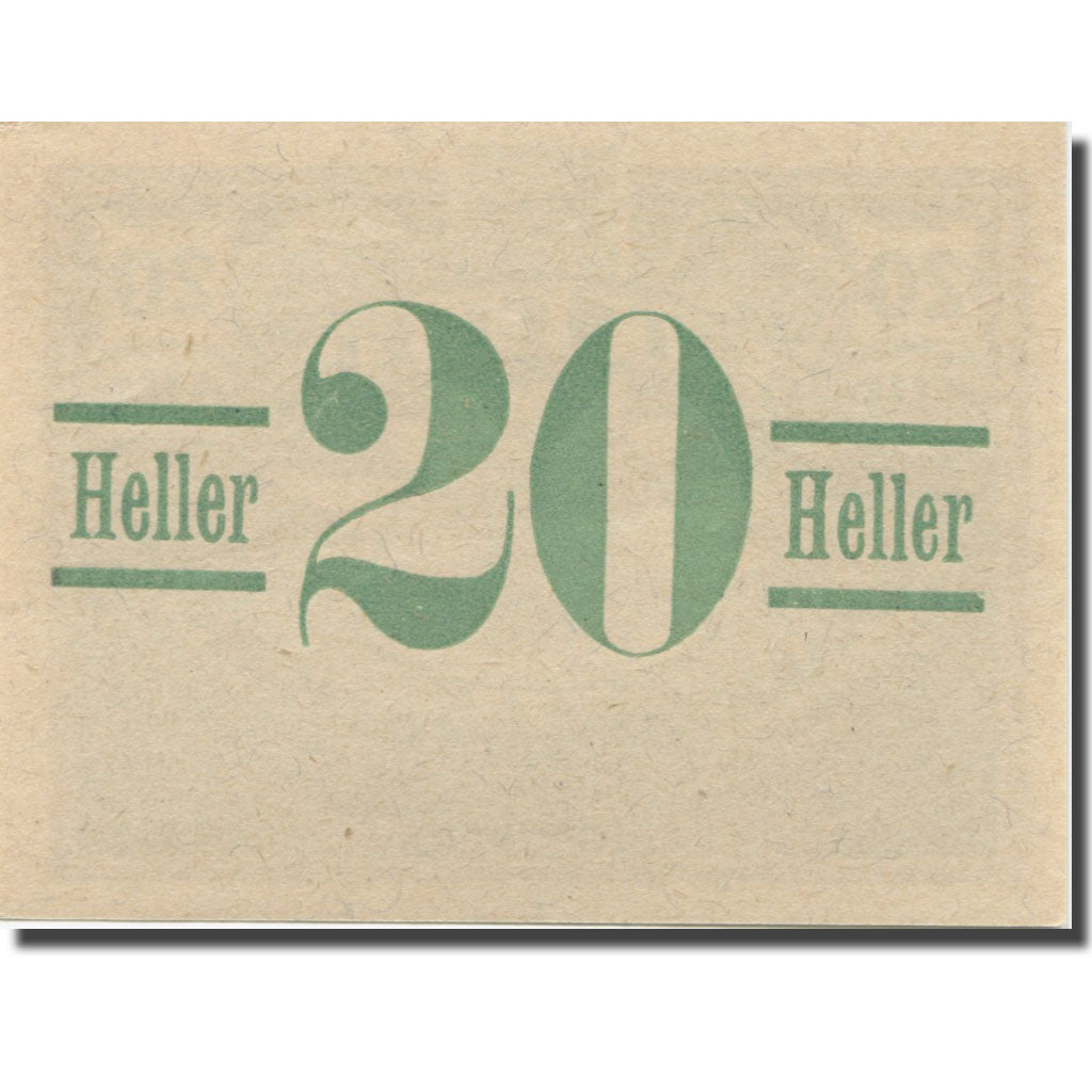 Banknote, Austria, Himberg, 20 Heller, Blason 6, 1920 UNC(64) Mehl:FS 374a
