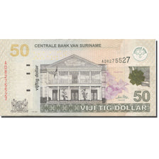 Banknote, Surinam, 50 Dollars, 2009, 2009-05-01, AU(55-58)