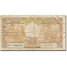 Banknote, Belgium, 50 Francs, 1956, 1956-04-03, KM:133b, VF(20-25)