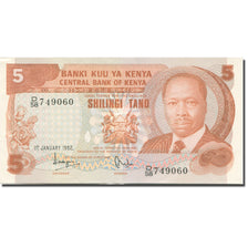 Banknote, Kenya, 5 Shillings, 1980-1981, 1982-01-01, KM:19b, UNC(65-70)