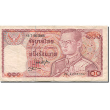 Banknote, Thailand, 100 Baht, 1978-1981, Undated (1978), KM:89, EF(40-45)