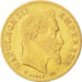 FRANCE, Napoléon III, 10 Francs, 1866, Strasbourg, KM #800.2, EF(40-45), Gold, G