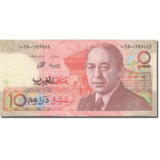 Banconote, Marocco, 10 Dirhams, 1987, KM:60a, SPL