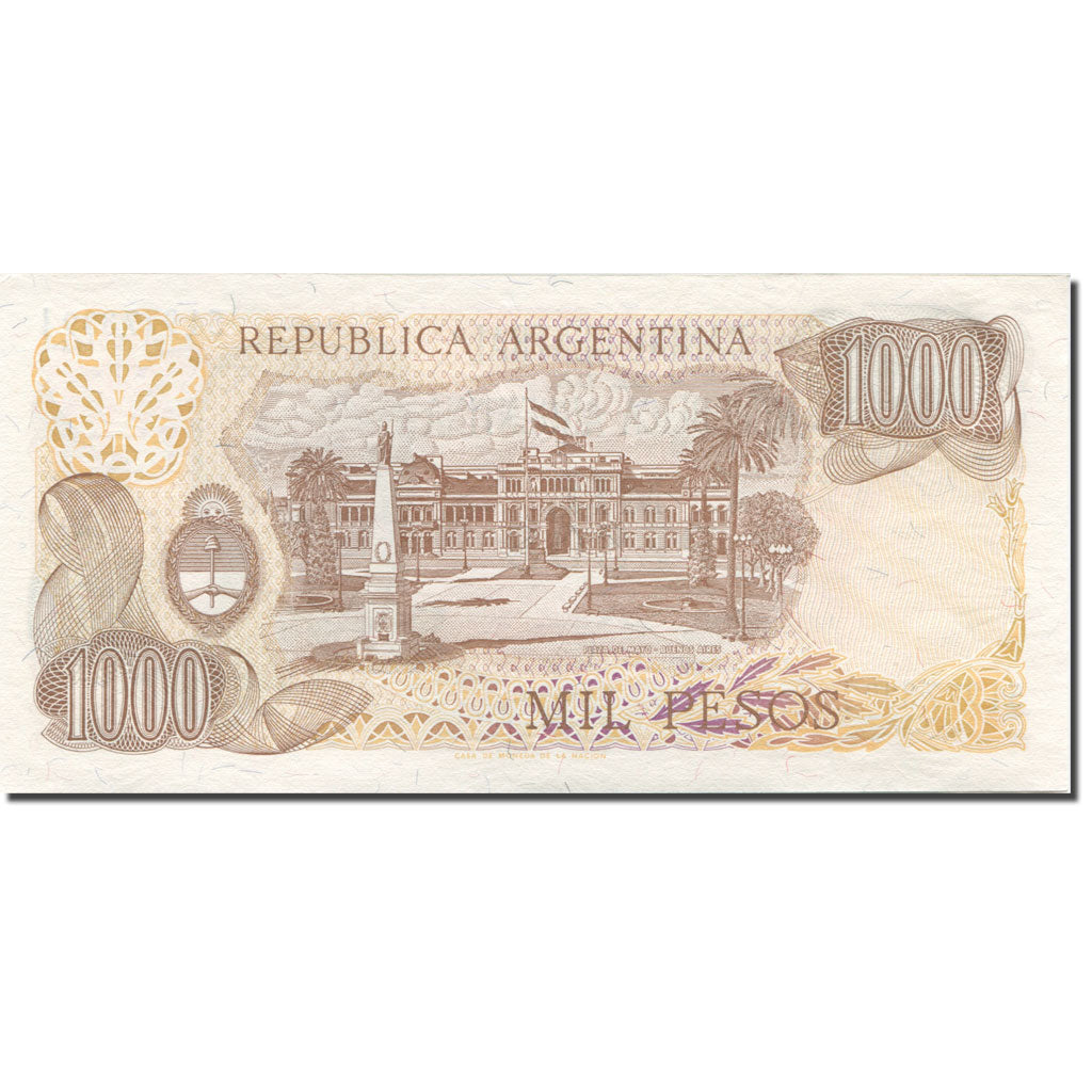 Banknote, Argentina, 1000 Pesos, Undated (1973-76), KM:299, UNC(63)