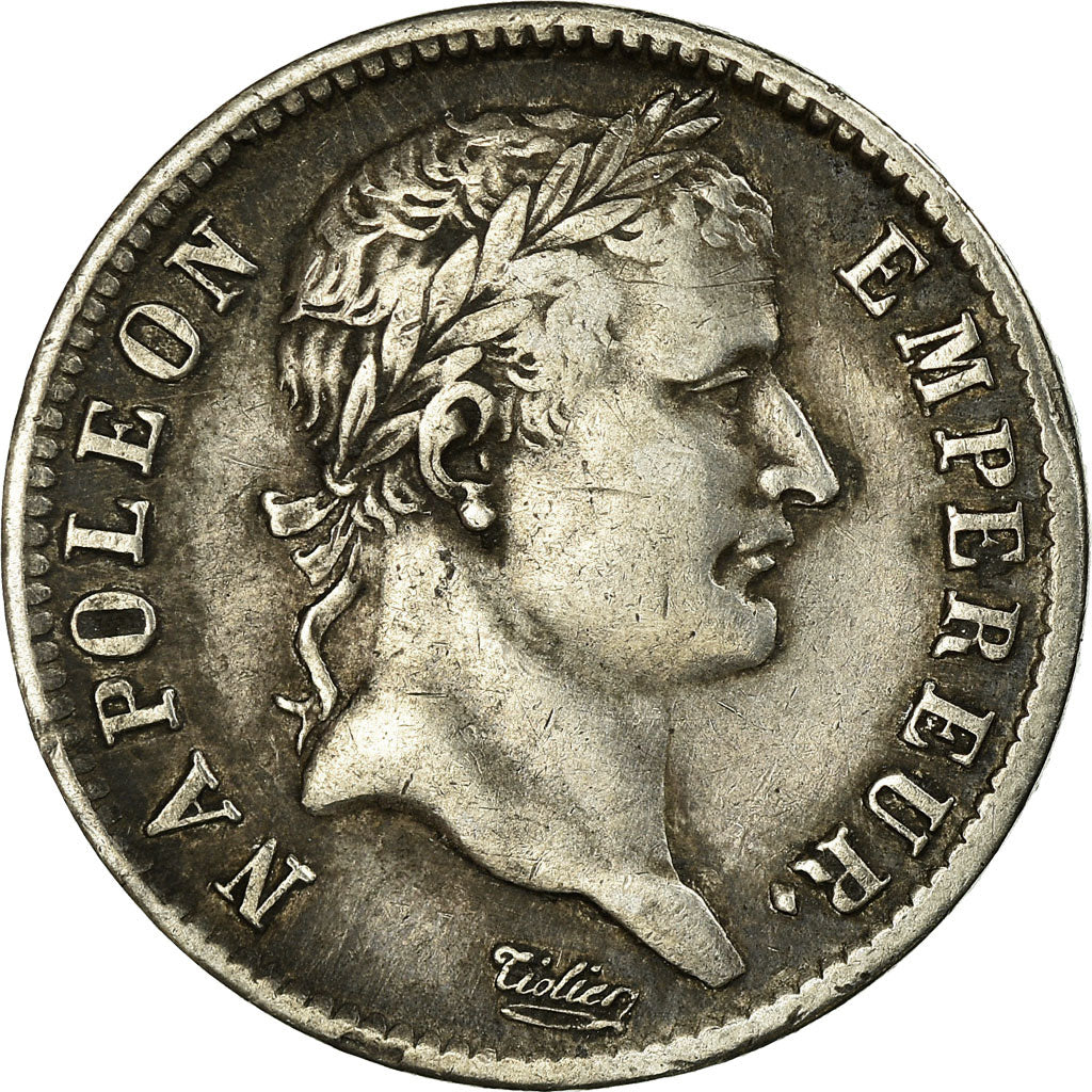Coin, France, Napoléon I, Franc, 1808, Limoges, EF(40-45), Silver, KM:682.6