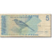 Billet, Netherlands Antilles, 5 Gulden, 1994, 1994-05-01, KM:22c, TTB
