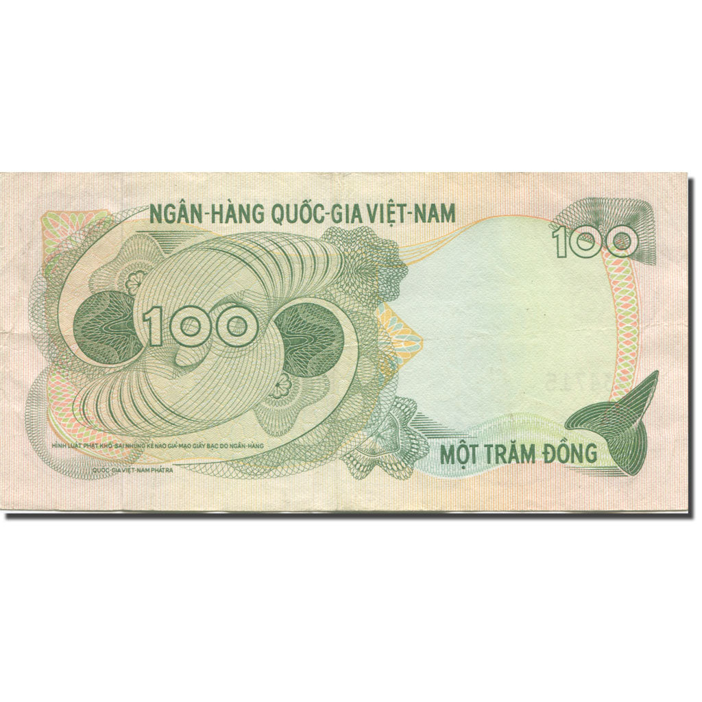Banknote, South Viet Nam, 100 Dông, 1970, KM:26a, EF(40-45)