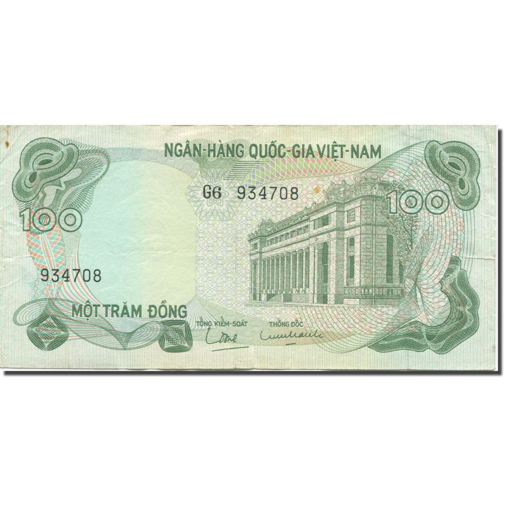 Banknote, South Viet Nam, 100 Dông, 1970, KM:26a, EF(40-45)