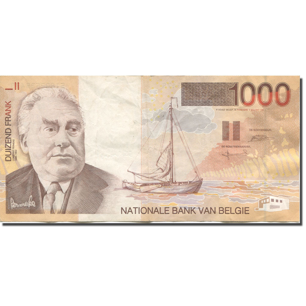 Banknote, Belgium, 1000 Francs, 1997, KM:150, EF(40-45)