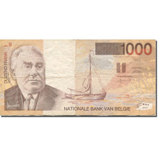 Billete, 1000 Francs, 1997, Bélgica, KM:150, BC+