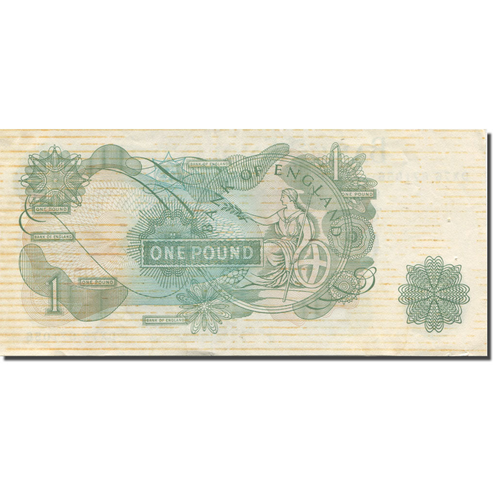 Banknote, Great Britain, 1 Pound, 1970-1977, KM:374a, EF(40-45)