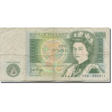 Banknot, Wielka Brytania, 1 Pound, 1978-1980, KM:377a, VF(20-25)