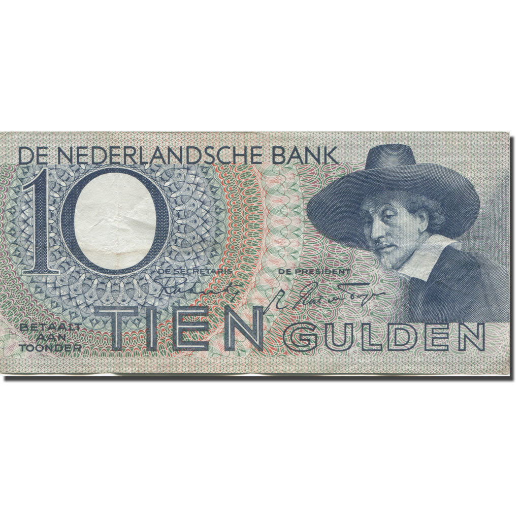 Banknote, Netherlands, 10 Gulden, 1943-01-07, KM:59, EF(40-45)