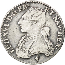 FRANCE, 1/10 Écu, 12 Sols, 1/10 ECU, 1778, Paris, KM #568.1, VF(30-35), Silver,