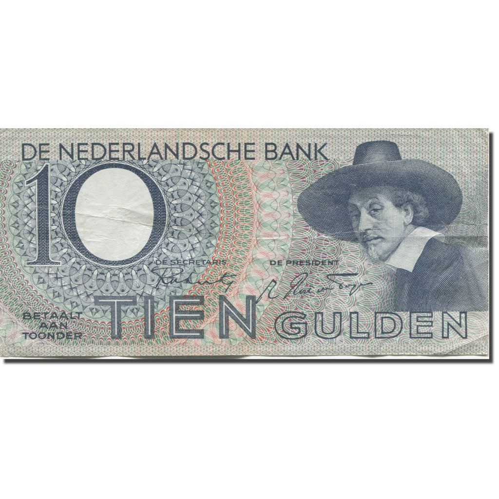 Banknote, Netherlands, 10 Gulden, 1943-01-20, KM:59, EF(40-45)