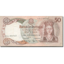 Banknote, Portugal, 50 Escudos, 1964, 1964-02-28, KM:168, EF(40-45)
