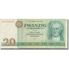 Banknote, Germany - Democratic Republic, 20 Mark, 1971-1985, 1975, KM:29a