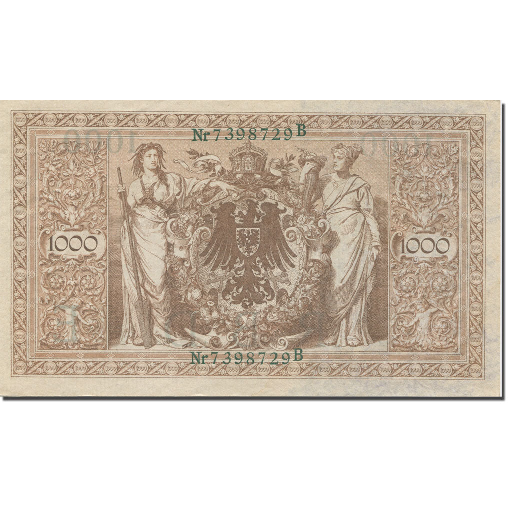 Banconote, Germania, 1000 Mark, 1910, 1910-04-21, KM:45b, SPL
