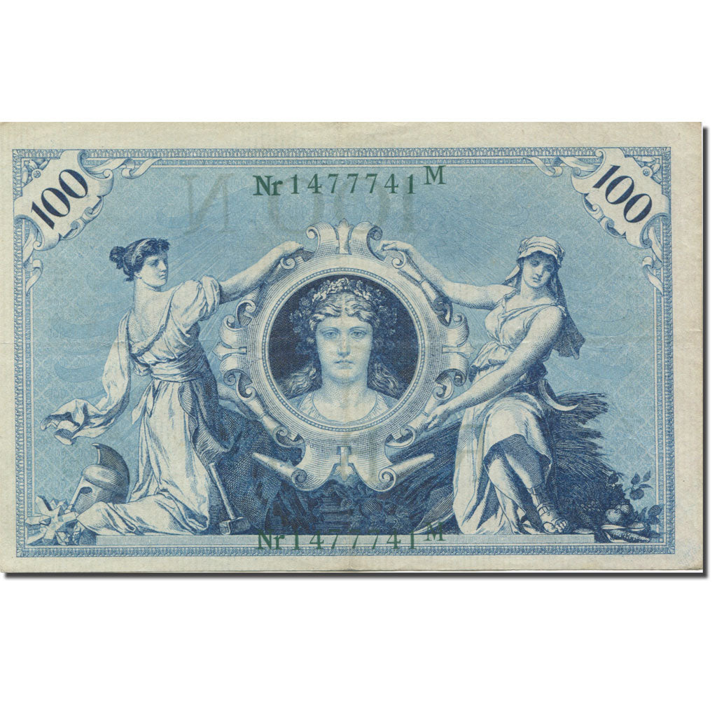 Banknote, Germany, 100 Mark, 1908, 1908-02-07, KM:34, AU(55-58)