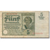 Banknote, Germany, 5 Rentenmark, 1925-1926, 1926-01-02, KM:169, EF(40-45)