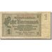 Banconote, Germania, 1 Rentenmark, 1937, 1937-01-30, KM:173a, MB