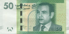 Billete, 50 Dirhams, Marruecos, UNC