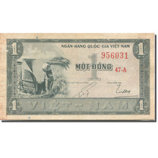 Banconote, Vietnam del Sud, 1 Dông, Undated (1955), 1955, KM:11a, BB+