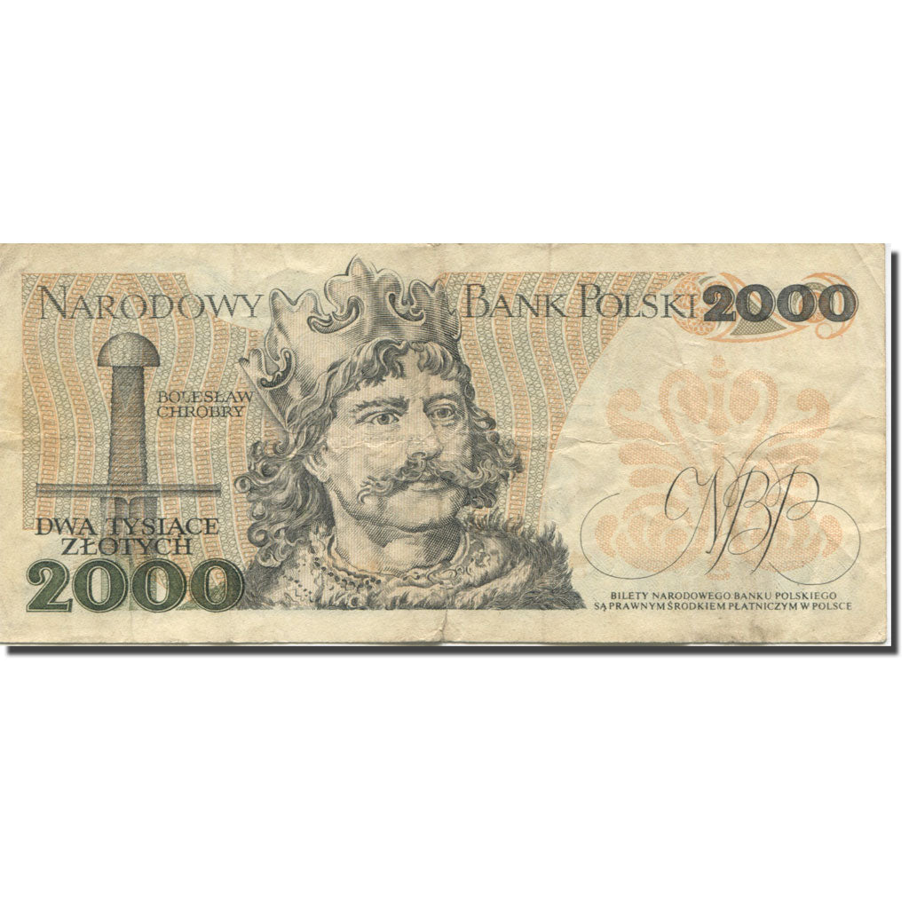 Banknote, Poland, 2000 Zlotych, 1979, 1979-06-01, KM:147b, EF(40-45)